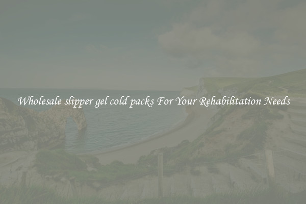 Wholesale slipper gel cold packs For Your Rehabilitation Needs