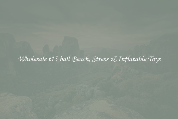 Wholesale t15 ball Beach, Stress & Inflatable Toys
