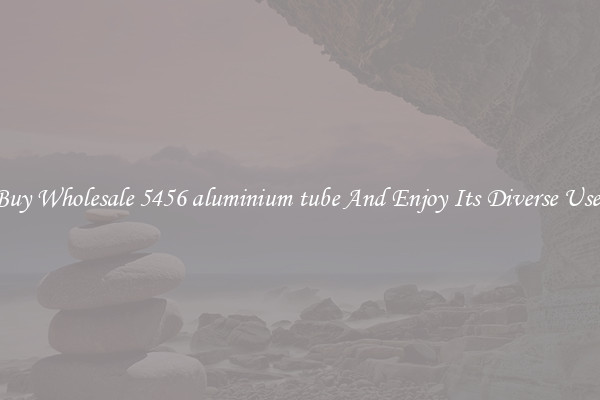 Buy Wholesale 5456 aluminium tube And Enjoy Its Diverse Uses