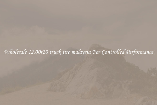 Wholesale 12.00r20 truck tire malaysia For Controlled Performance